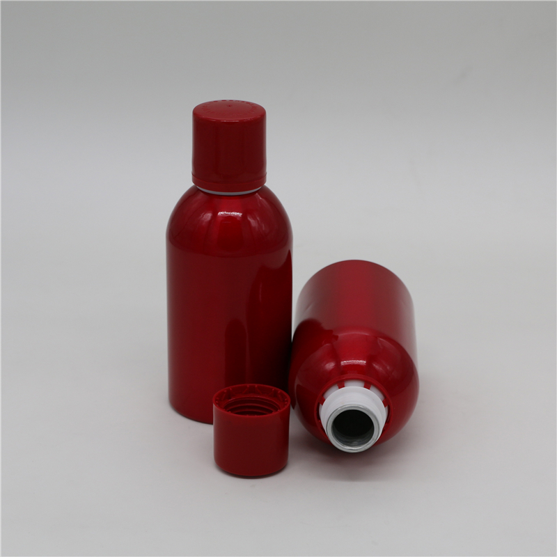 hot sale empty 500ml and 1L metal aluminum vodka bottle
