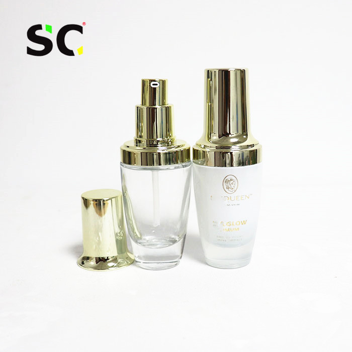 hot sale jar for cosmetic packaging 30ml 50ml 80ml 100ml 120ml lotion cosmetic bottles with cosmetic bottle set
