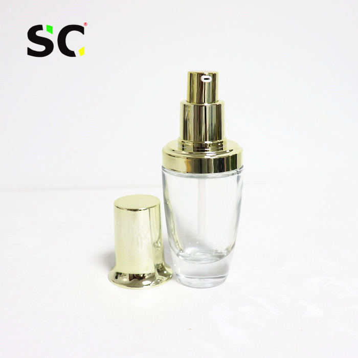hot sale jar for cosmetic packaging 30ml 50ml 80ml 100ml 120ml lotion cosmetic bottles with cosmetic bottle set