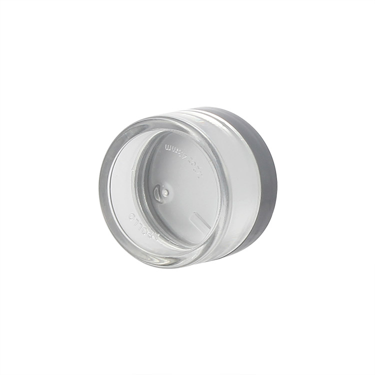 hot sale plastic custom printing portable face cream jar for cosmetic