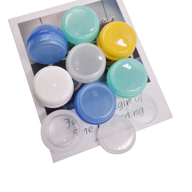 hot sale plastic jar small empty mushroom 5g 10g 20g 30g 50g small plastic containers jar with screw lid