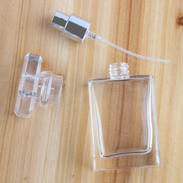 hot sale promotion custom logo black transparent luxury 30 ml empty perfume bottles