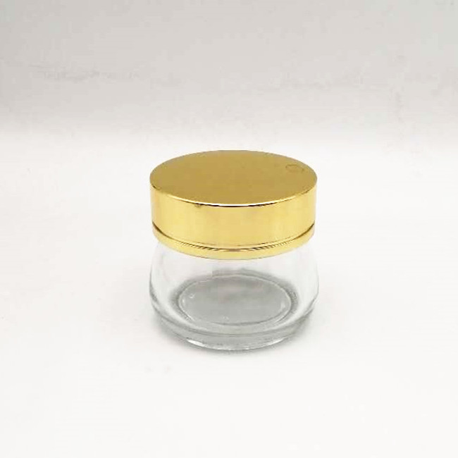 hot sell 100g cosmetic glass jar big container facial jars