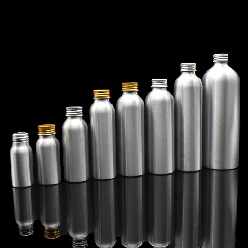 hot selling 30ml 50ml 100ml 120ml 150ml 250ml 500ml essential oil aluminum bottle