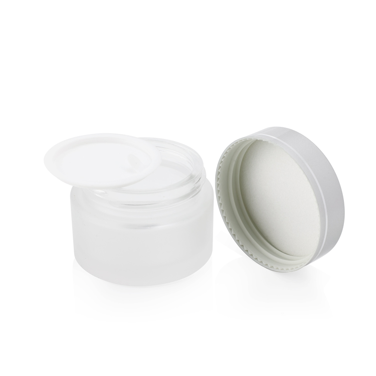 hot selling 5 g 10 15 g 30 50 100 g general round cosmetic jar frosted jar with gold lid