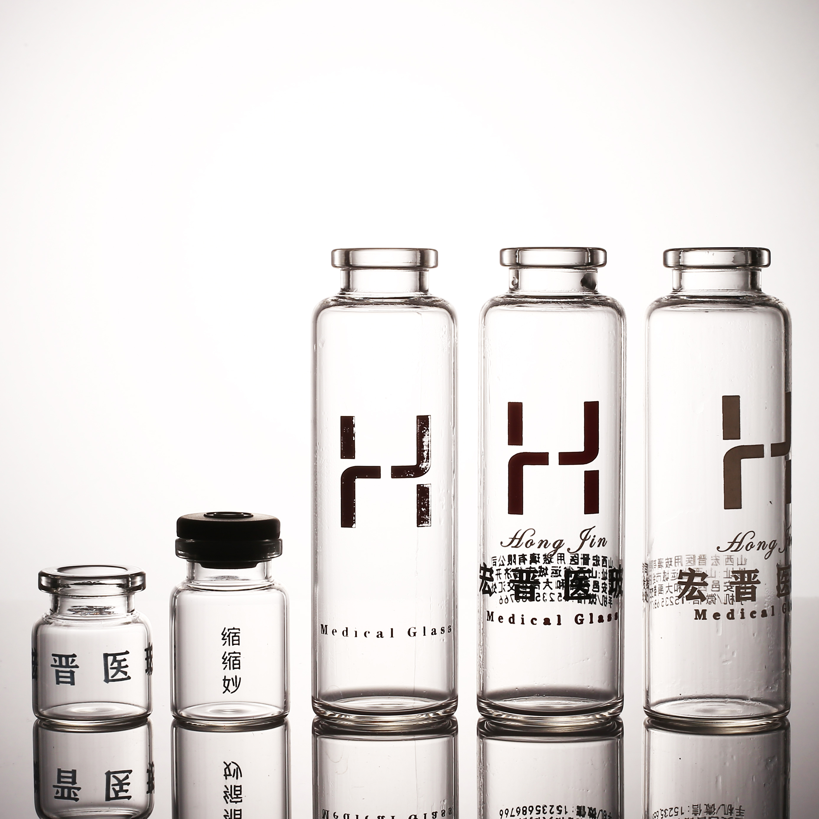 hot-selling GMP Certified 10ml Amber Low Borosilicate Crimp Neck Tubular Vial Bottle for Lyophilized Powder