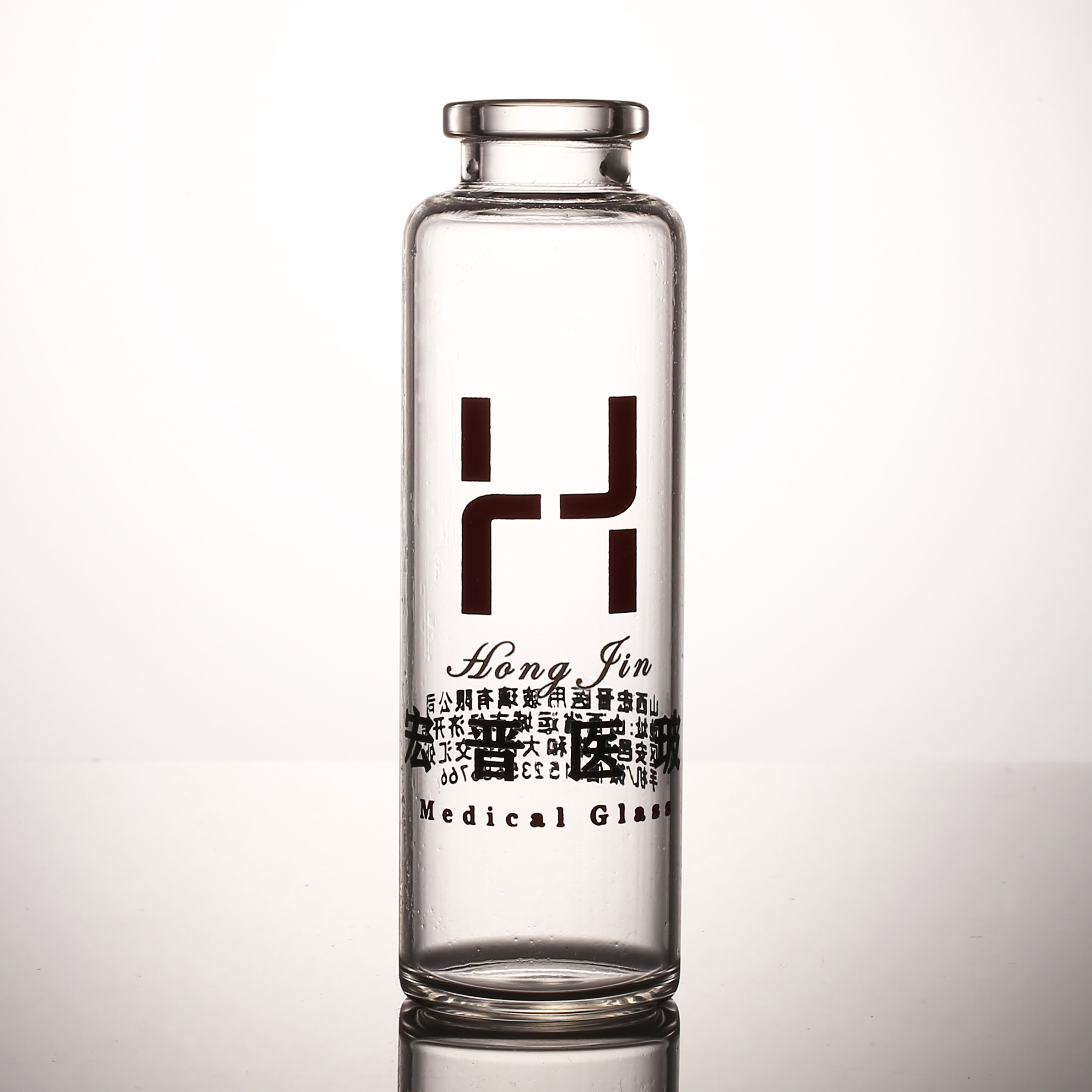 hot-selling GMP Certified 10ml Amber Low Borosilicate Crimp Neck Tubular Vial Bottle for Lyophilized Powder