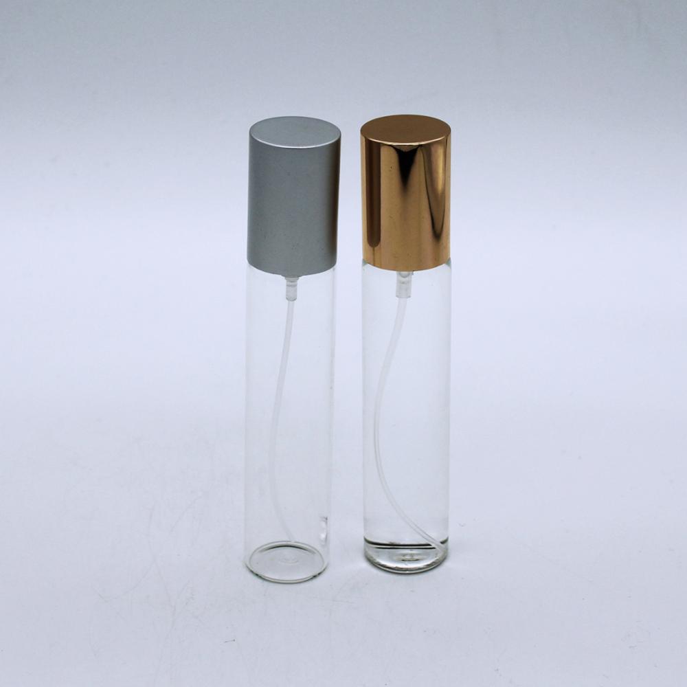 hot selling crimp pump aluminium cap luxury spray perfume empty 20ml glass bottle