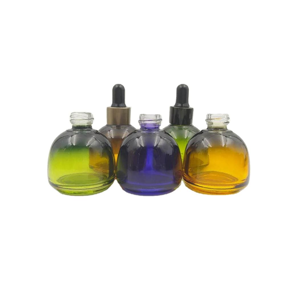 hot selling custom design 15ml 30ml 15ml blue glass dropper bottle for essential oil