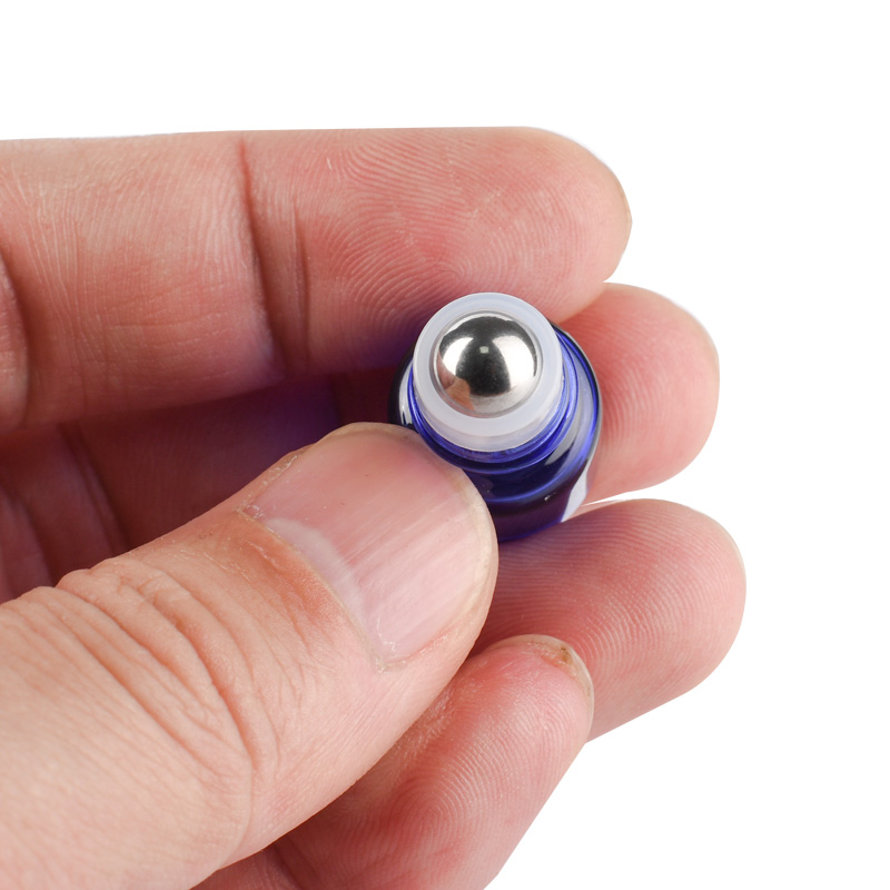 hot selling customer perfume essensial oil 1ml 2ml 3ml roller ball glass bottle