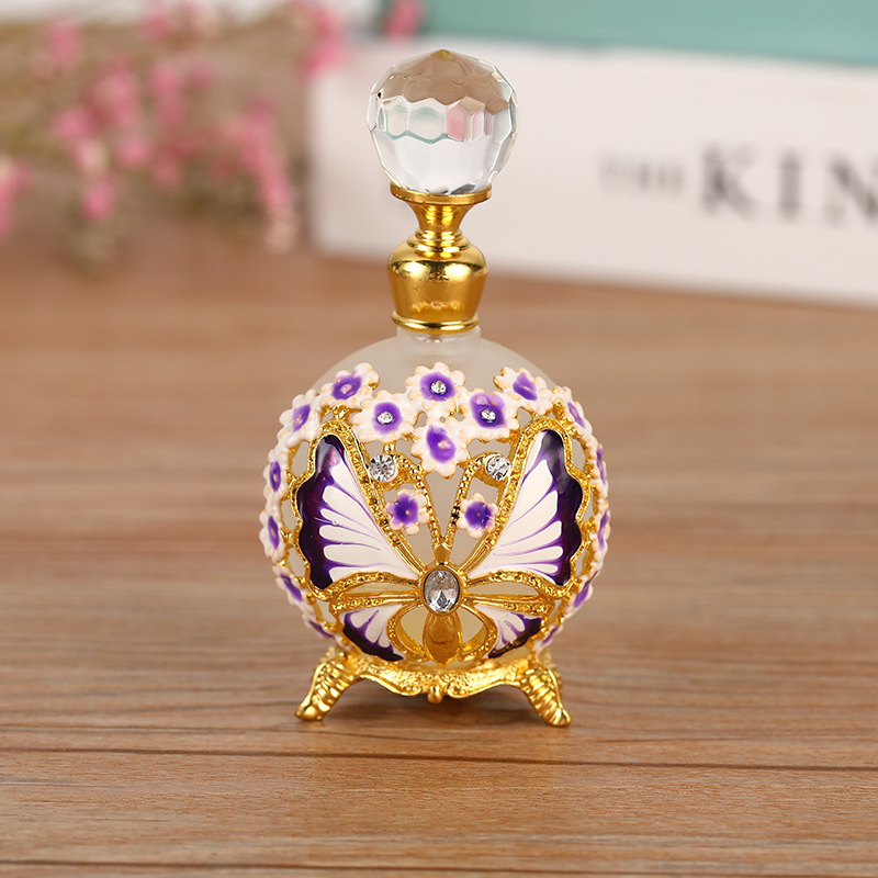 hot selling fancy design high end 25ml essential oil bottle with dropper