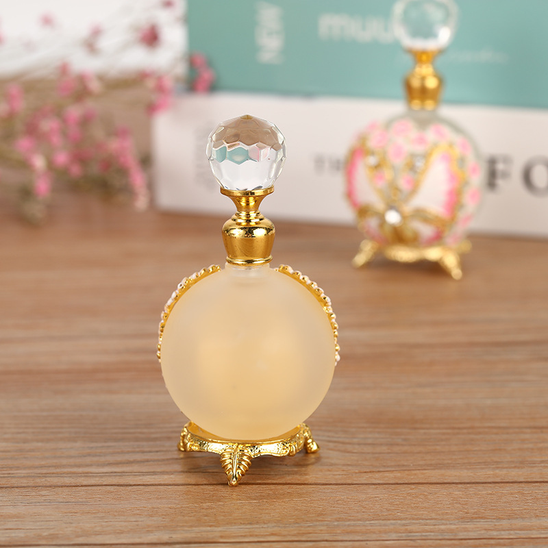 hot selling fancy design high end 25ml essential oil bottle with dropper