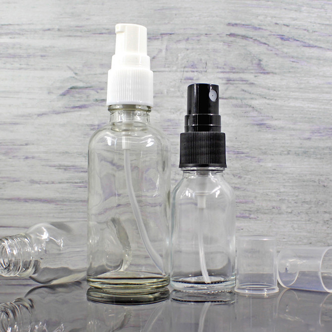 hot selling glass bottle 5ml 10ml 30ml 50ml 100ml for dispenser spray bottle disinfection sterilize water bottle with alcohol