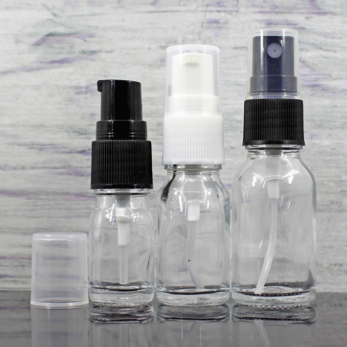 hot selling glass bottle 5ml 10ml 30ml 50ml 100ml for dispenser spray bottle disinfection sterilize water bottle with alcohol
