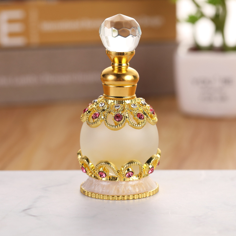 hot selling high end fancy design 15ml essential oil glass bottle
