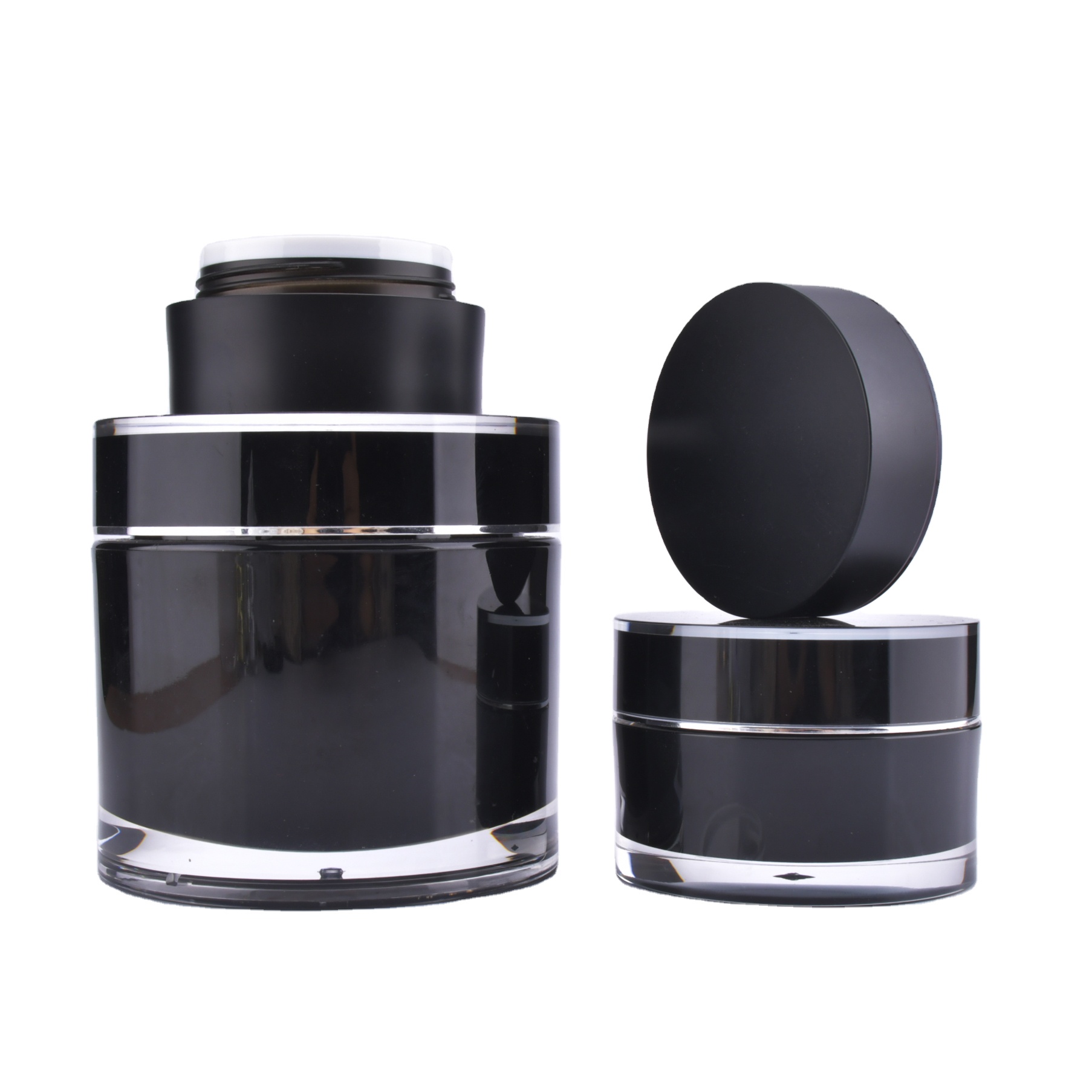 hot selling skincare jars cream packaging high-end men's cosmetic pot
