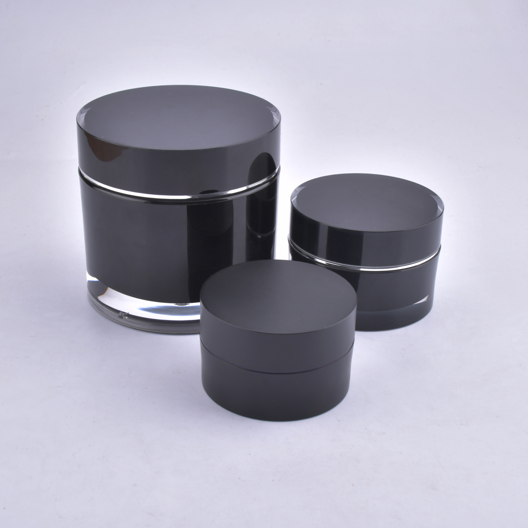 hot selling skincare jars cream packaging high-end men's cosmetic pot