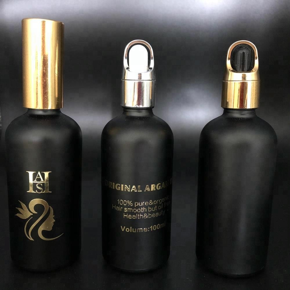 hot stamping 100ml glass dropper essential oil bottle