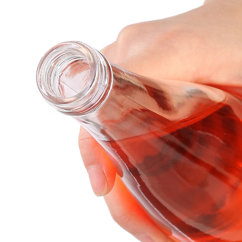hot stamping 500ml glass bottle for beverage