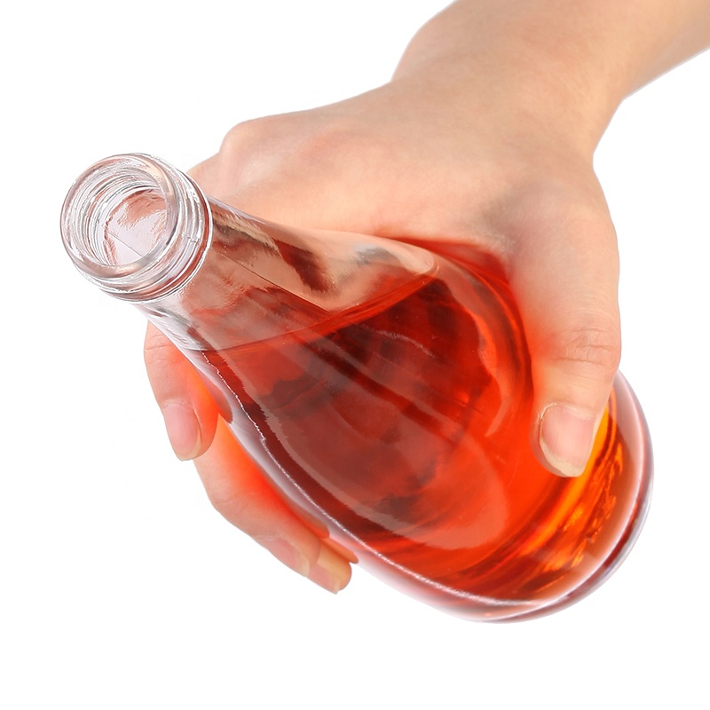 hot stamping 500ml glass bottle for beverage