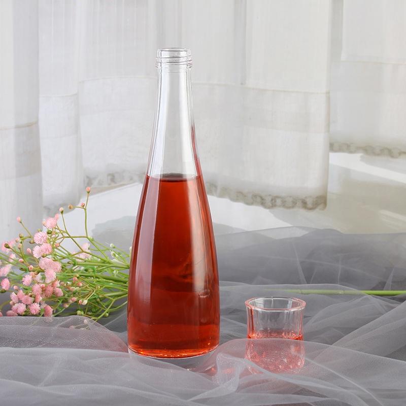 hot stamping 500ml glass bottle for beverage