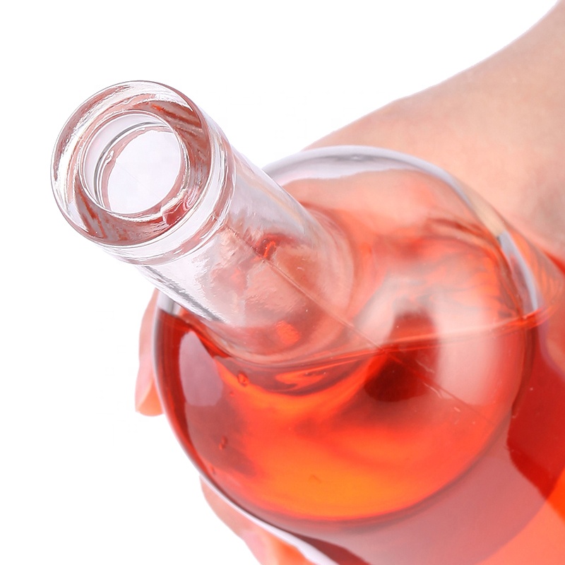 hot stamping Stocked 1000ml 750ml 500ml liquor bottles vodka glass bottle with cork