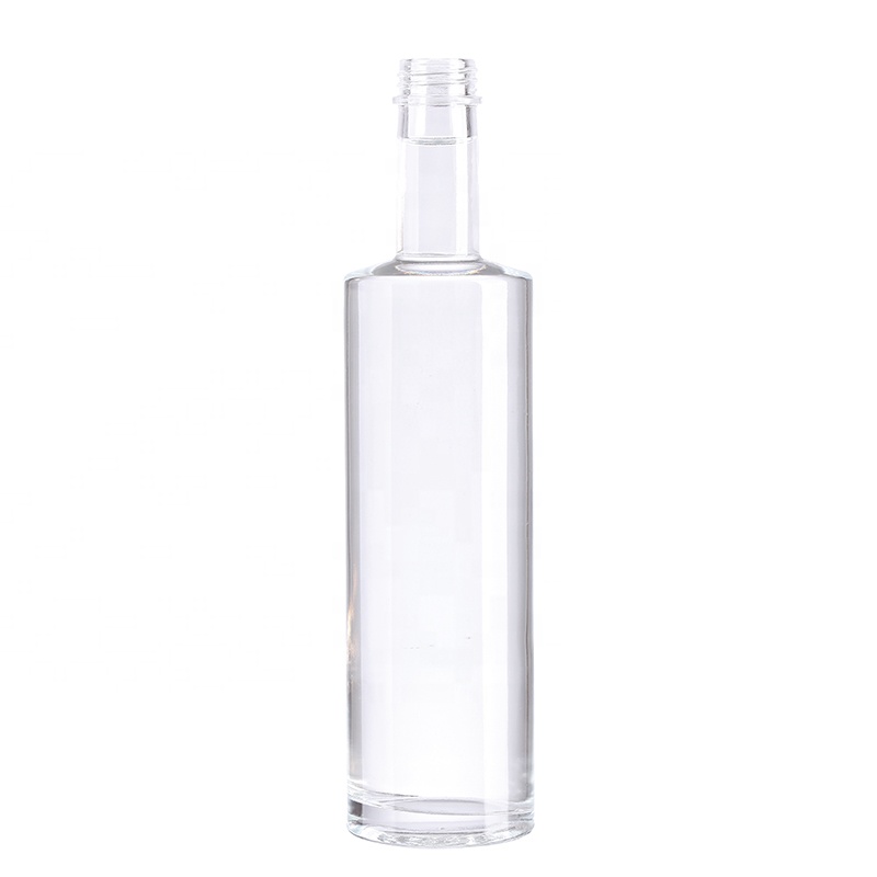hot stamping cork glass vodka bottle 750ml