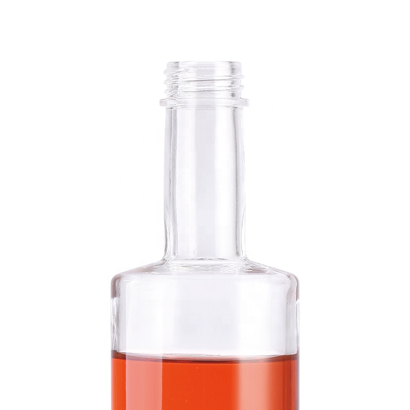 hot stamping cork glass vodka bottle 750ml