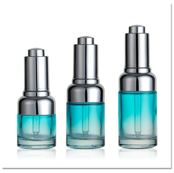 hotsale 30ml 50ml 100 ml australia cosmetic frosted white pink serum glass dropper bottle with childproof dropper