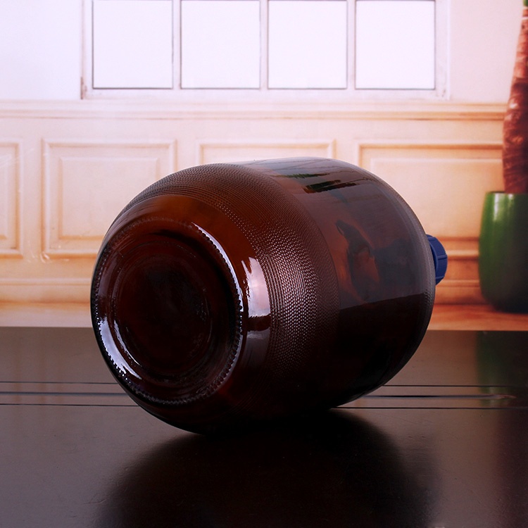 hotsale china manufacturer 1L amber beer gallon growler bottle