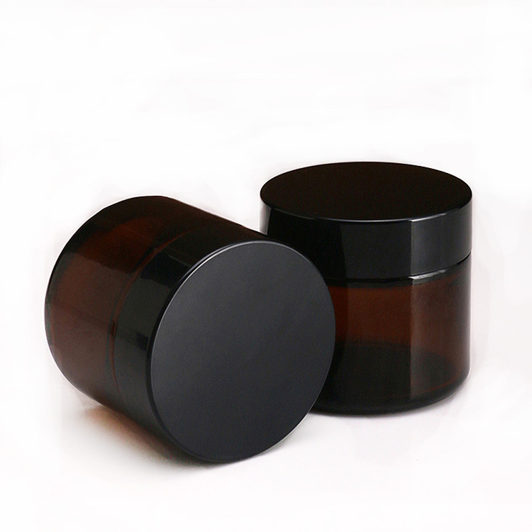 in stock 5g 10g 15g 20g 30g 50g 100g Face cream eye cream amber packaging glass jar