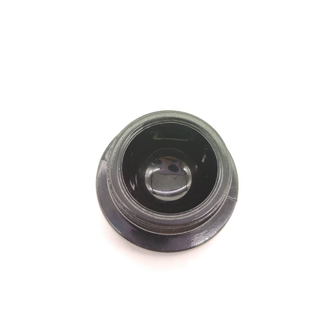 in stock 5ml 7ml 9ml black uv material childproof CBD concentrate container cosmetic cream jar low MOQ with plastic lid