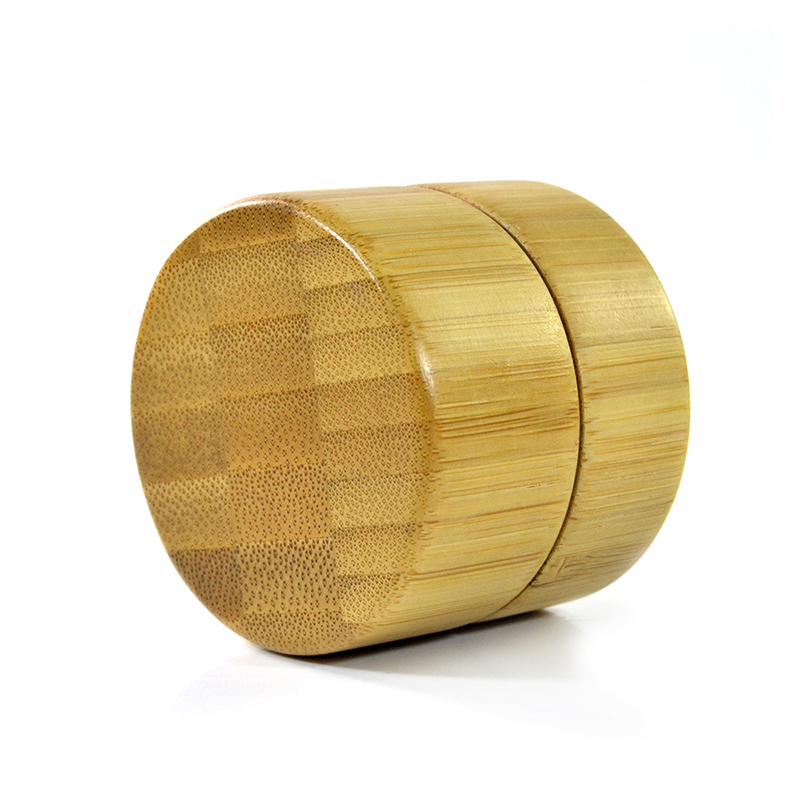 in stock bamboo product 5g 30g 50g bamboo containers for cosmetics glass jar