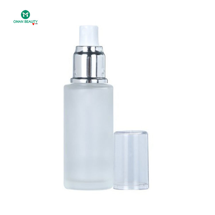 in stock glass cream 50ml bottle lotion bottle 10ml 15ml 20ml 30ml 50ml 100ml glass lotion bottle with pump