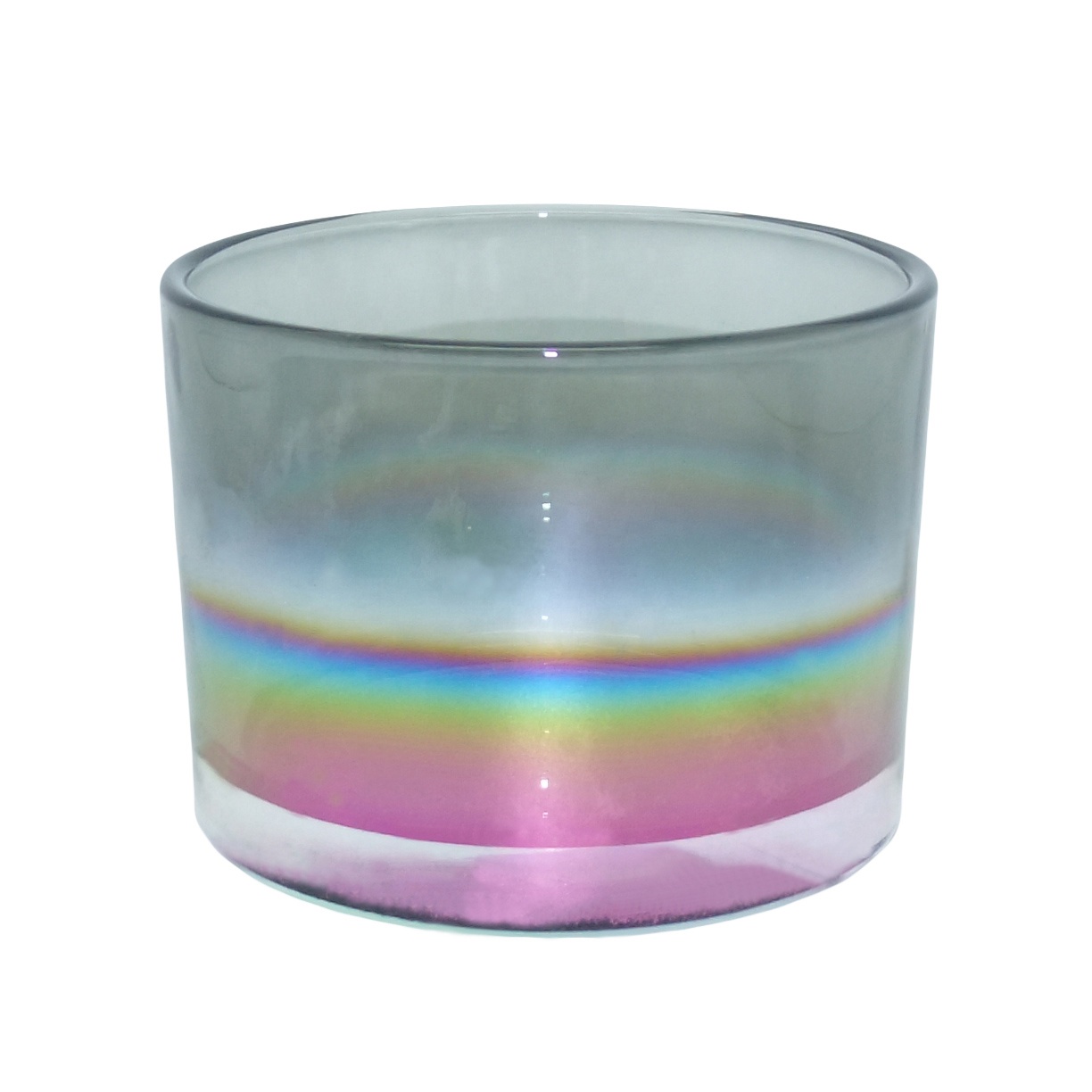 iridescent candle jars 12 oz glass jars wholesale Haodexin wholesale candle jar suppliers