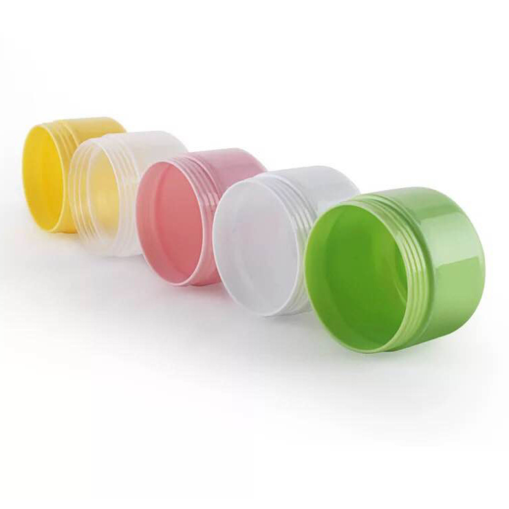 jar cosmetic 10g orange color 340g plastic cosmetic jar containers pastics thick wall cosmetics jars