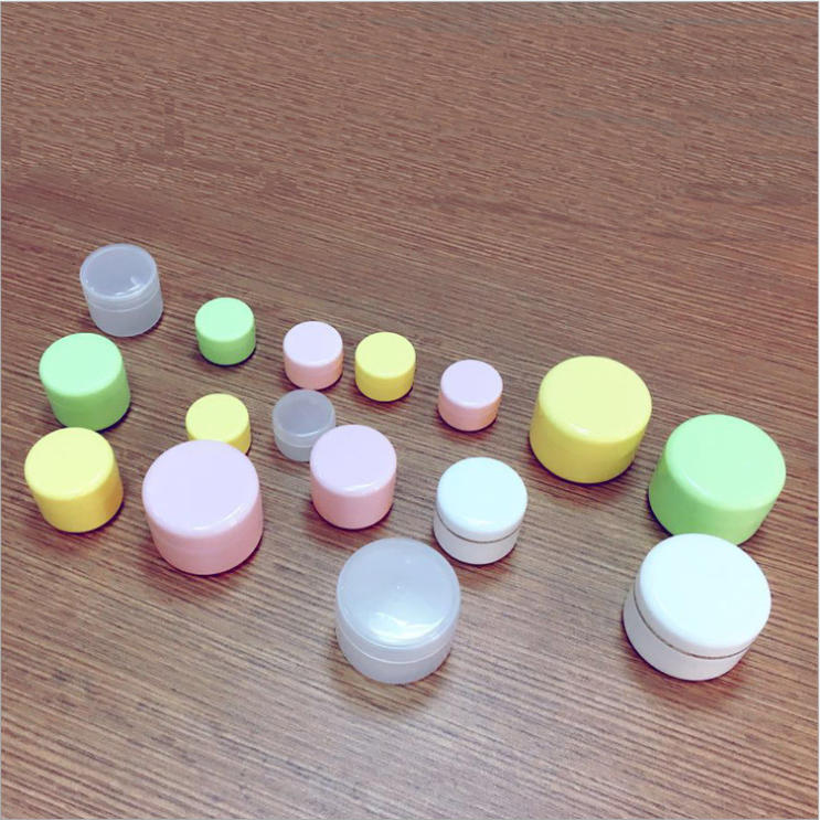 jar cosmetic 10g orange color 340g plastic cosmetic jar containers pastics thick wall cosmetics jars