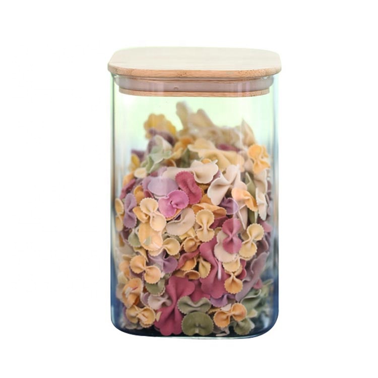 jars glass glass storage bottle  glass jar with lid