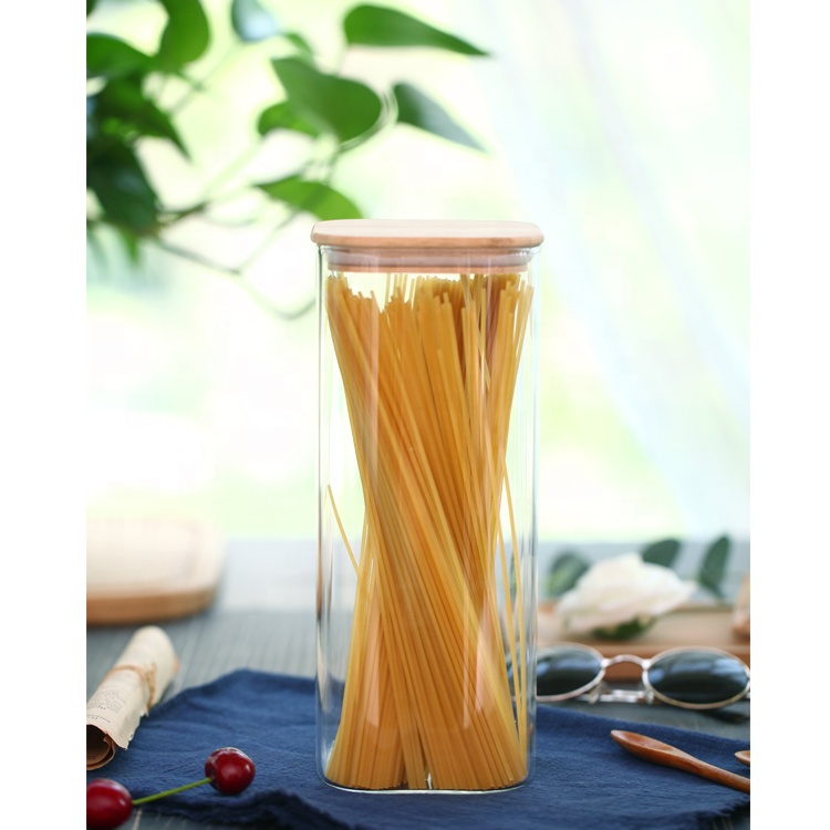 jars glass glass storage bottle glass jar with lid