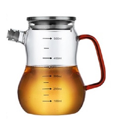 kitchen controlled taylor glass olive oil glass jar bottles with steel lid