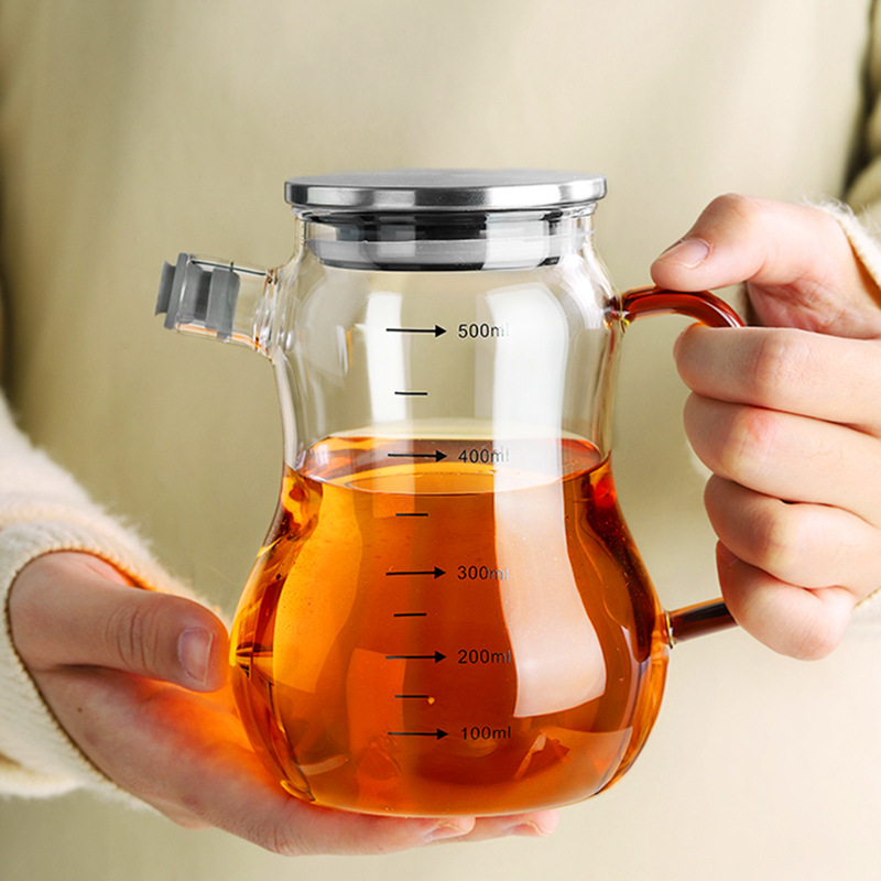 kitchen controlled taylor glass olive oil glass jar bottles with steel lid