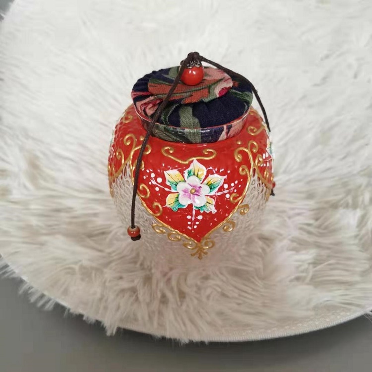 kitchen storage bottles & jars with bamboo wood lid Glass container with lid