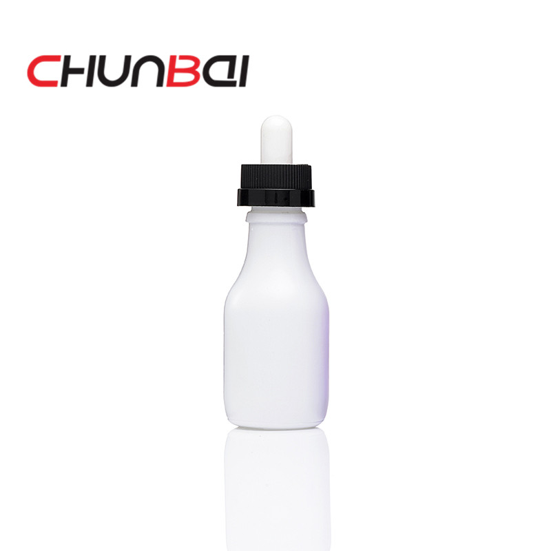 label printing new mould milk glass bottle 30ml e liquid bottles with dropper