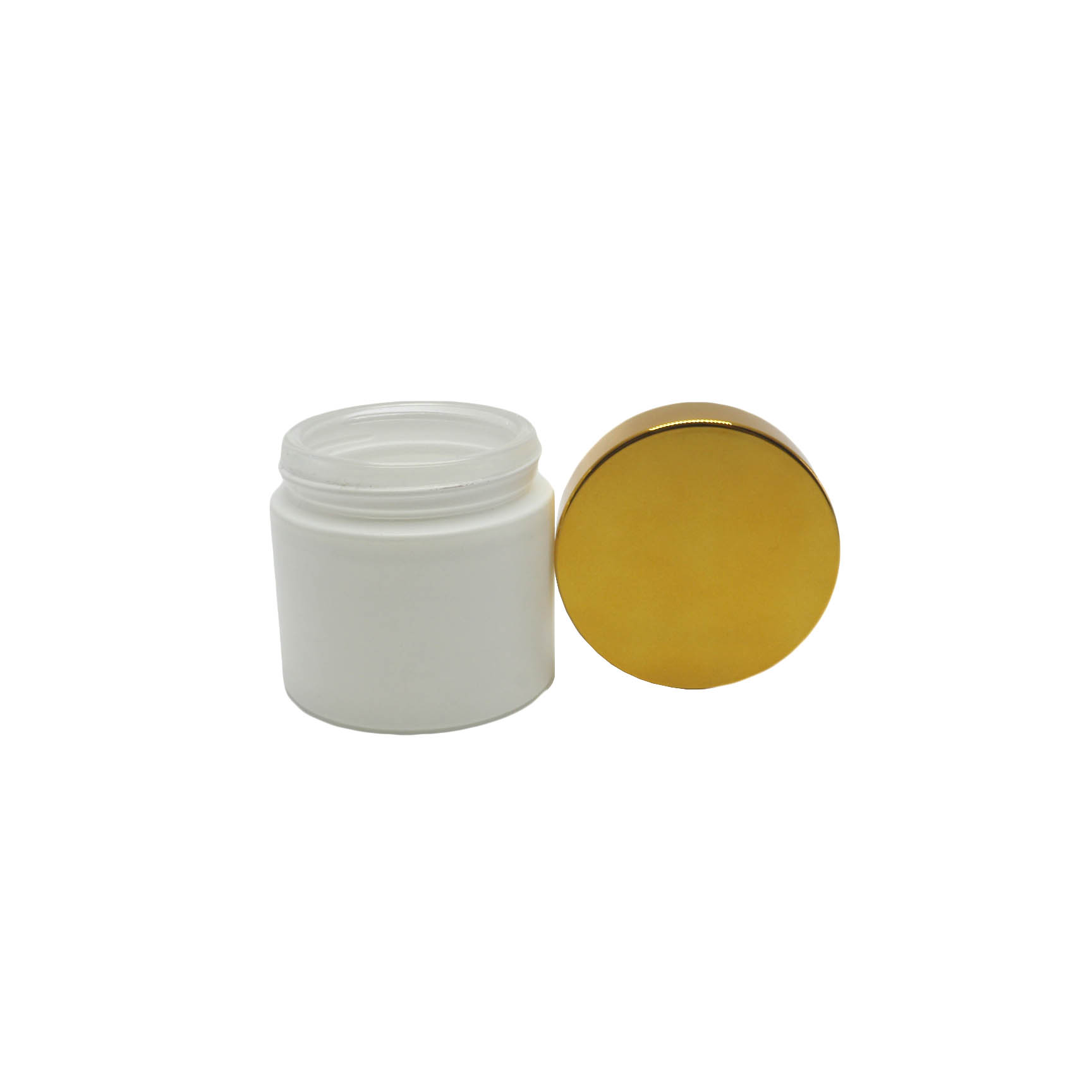 large glass jar 8 oz 300g 500g glass jar with gold lid sale GJ-CC13