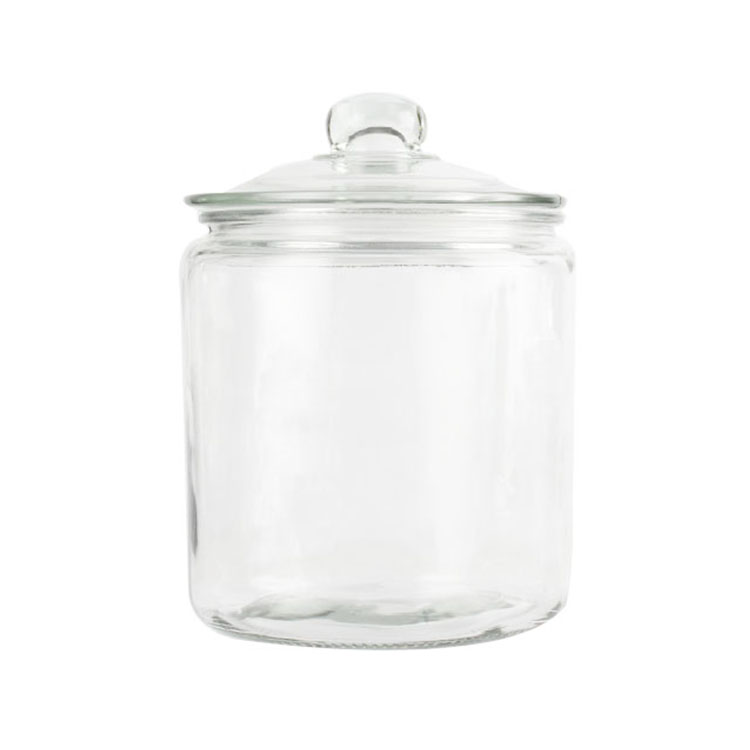 large glass jars cookie glass jar with lid