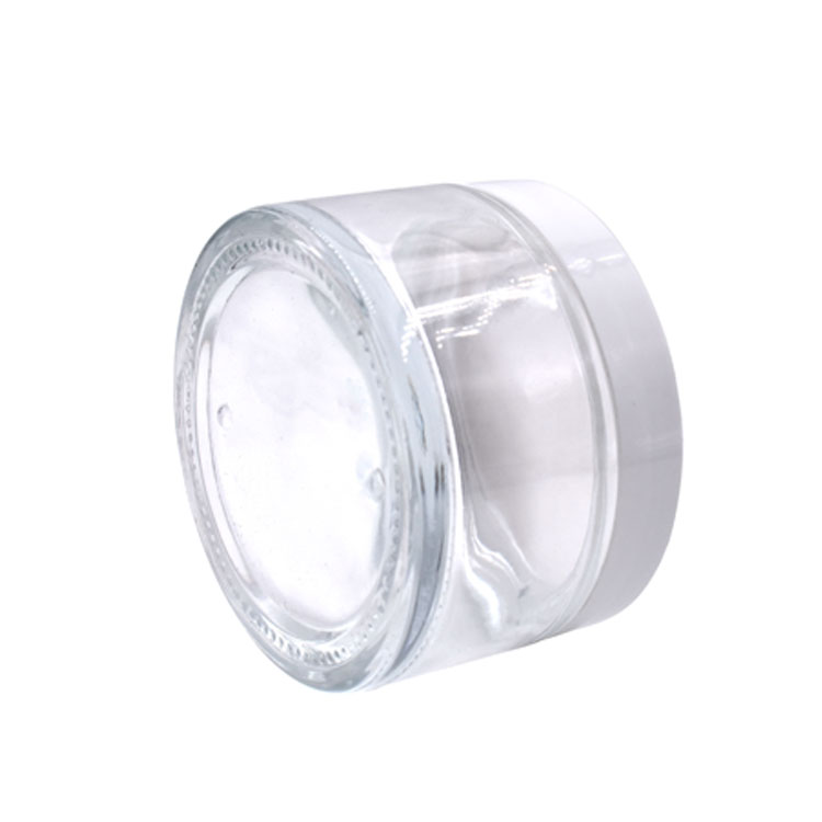 large size glass jar 200g cream jar 7oz