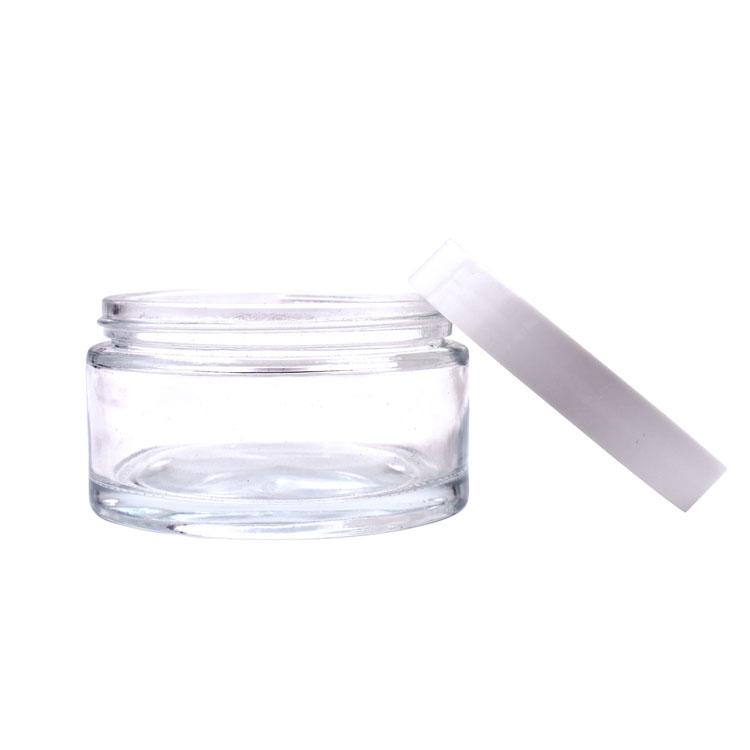 large size glass jar 200g cream jar 7oz