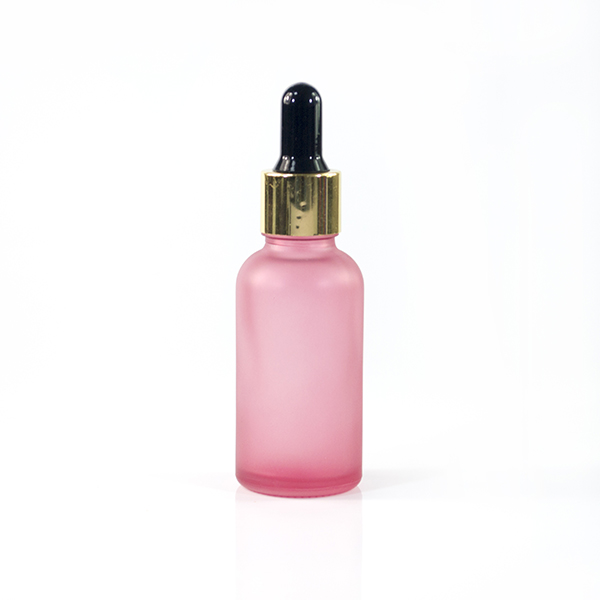 lavender essential oil 30ml frosted purple Glass dropper Bottle for serum