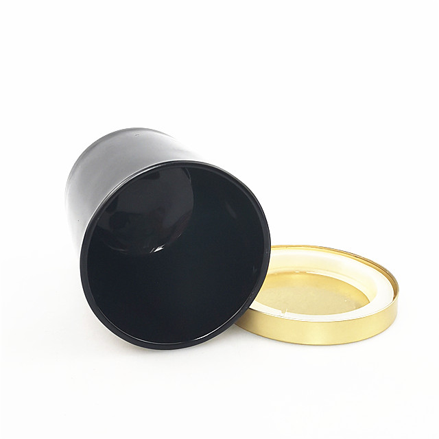 light black glass candle holders for candle making for wedding