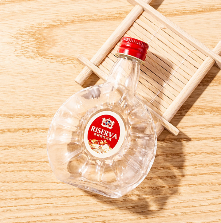 logo design cold pressed beverage juice container oil sauce glass bottle wine beer small trial test items mini airtight sealing